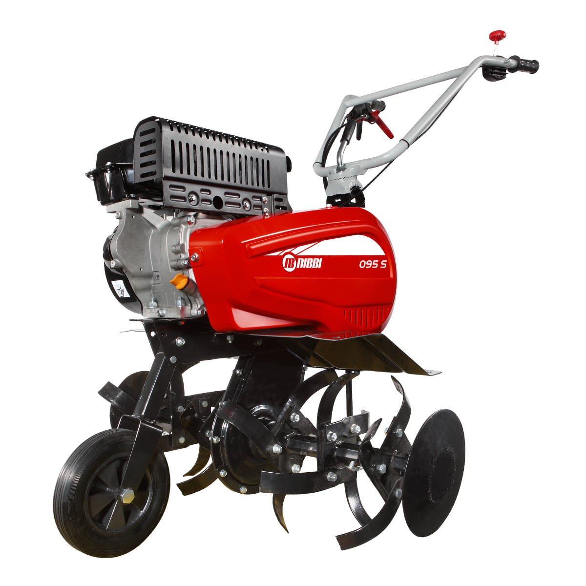 Motozappa Nibbi 095 S con motore a scoppio da 5,7HP e fresa da 82cm