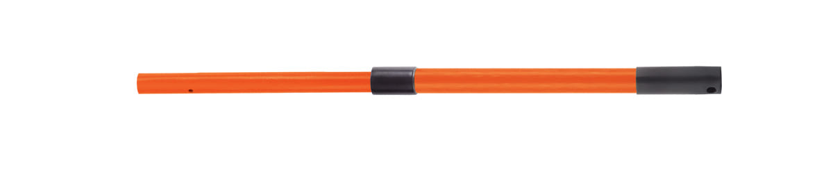 Manico telescopico in fibra di vetro Stocker Art 553 con lunghezza da 178-325cm e diametro asta da 2,52cm.