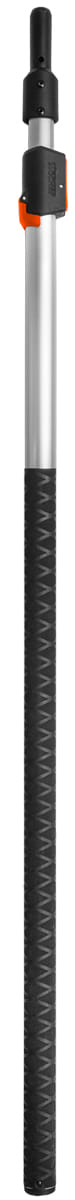 Manico telescopico Profi in alluminio Stocker Art 568 con lunghezza da 145-260cm e attacco universale da 2,5cm.