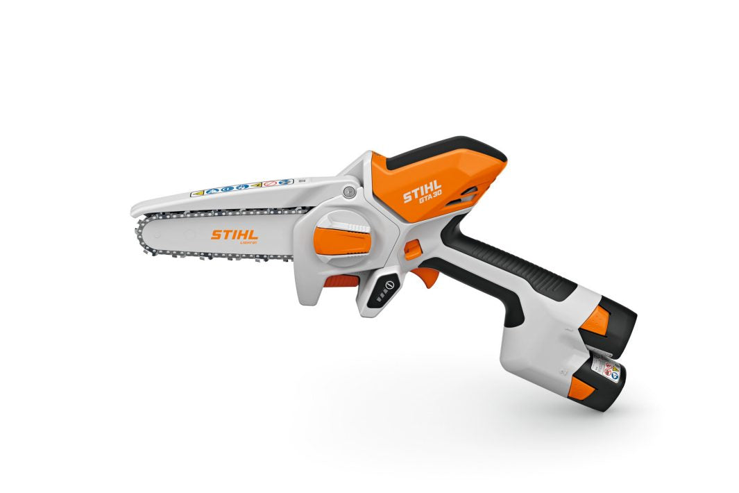 Potatore a batteria Stihl GTA 30 fornito con 2 batterie e caricatore