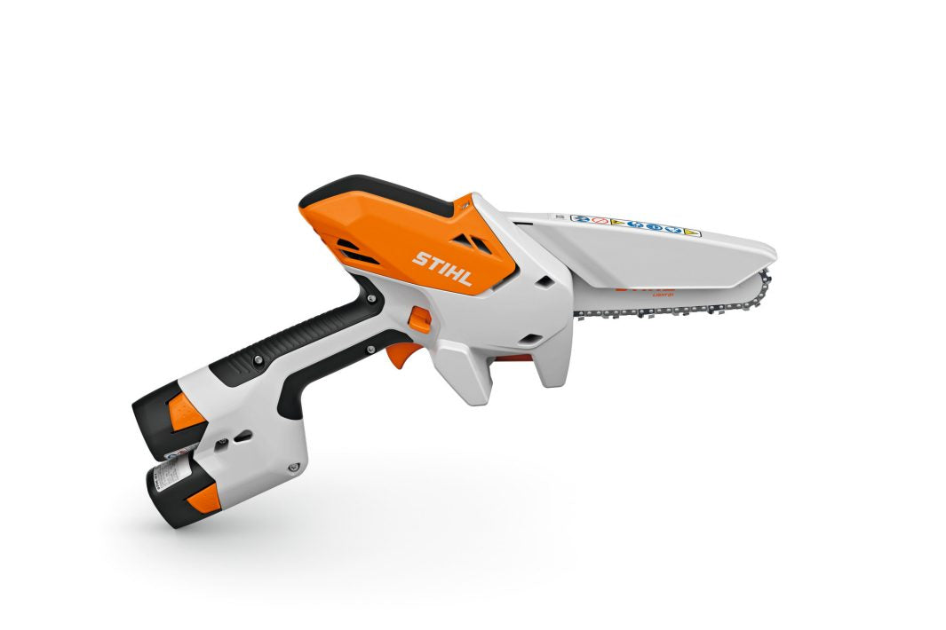 Potatore a batteria Stihl GTA 30 fornito con 2 batterie e caricatore