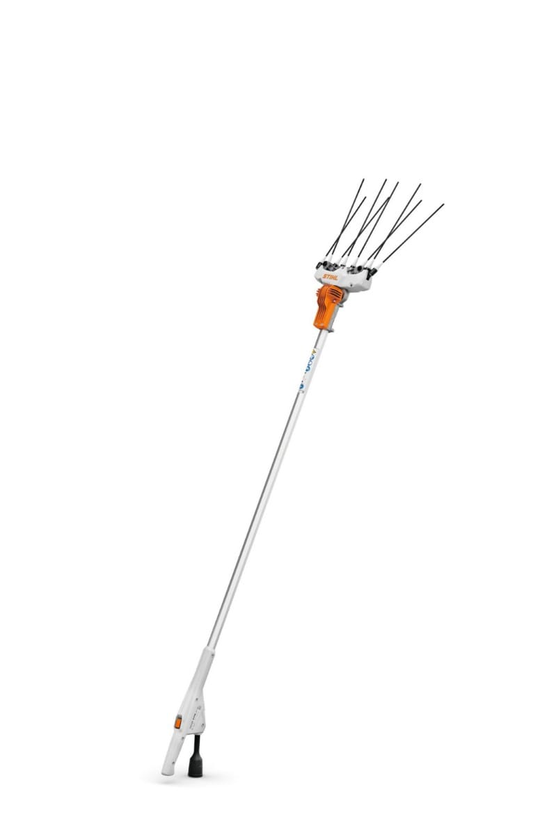 Abbacchiatore Stihl SPA 130 a batteria da 2,6kg con asta fissa da 220cm.