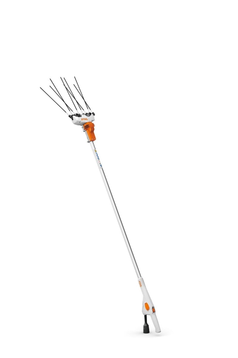 Abbacchiatore Stihl SPA 130 a batteria da 2,6kg con asta fissa da 220cm.