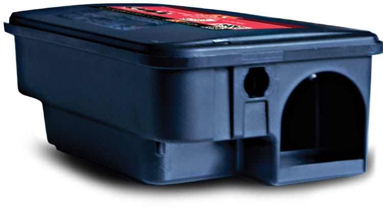 Contenitore per esche rodenticide GO-IN BIG con dimensione di 22x12x7,5cm.