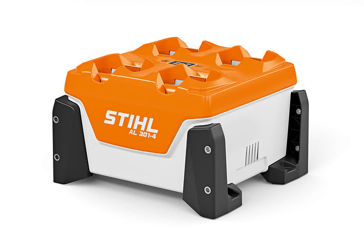 Caricabatterie multiplo AL 301-4 Stihl compatibile con le batterie AP, AR.