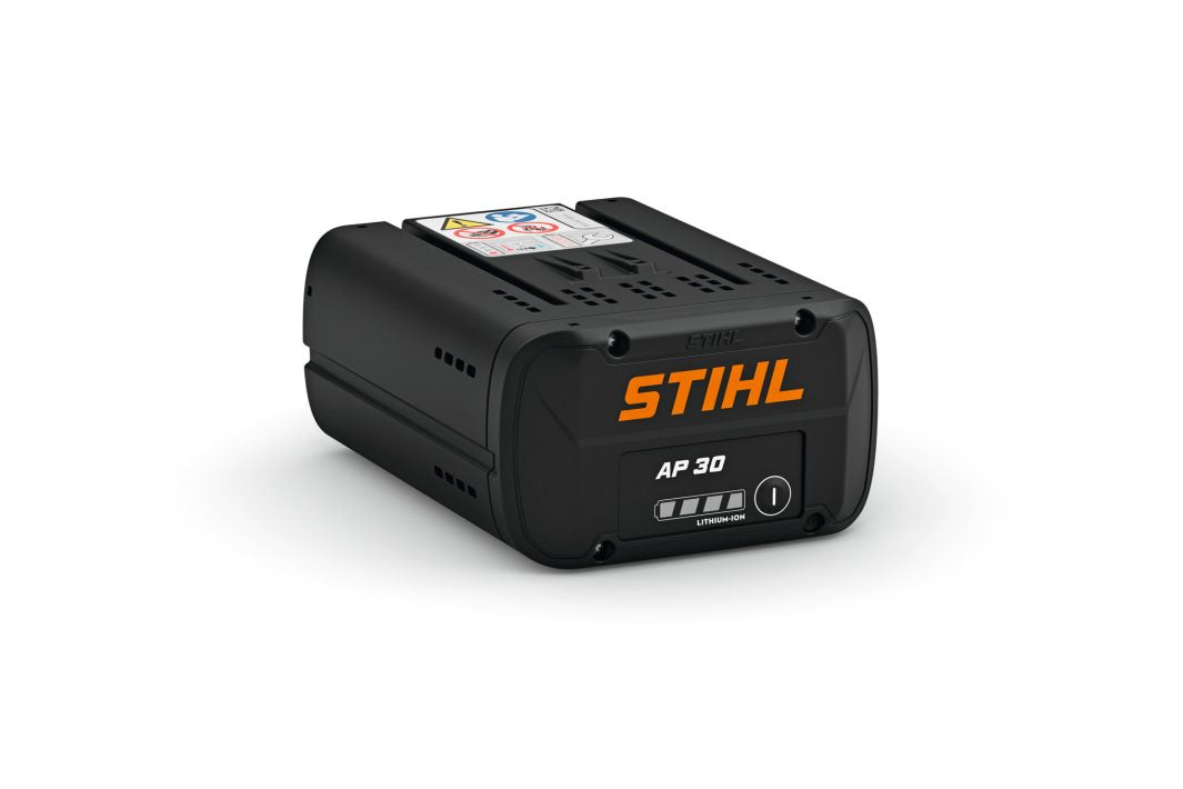 Batteria Stihl AP 30 agli ioni di litio da 2.5 Ah con indicatore dello stato di carica al LED