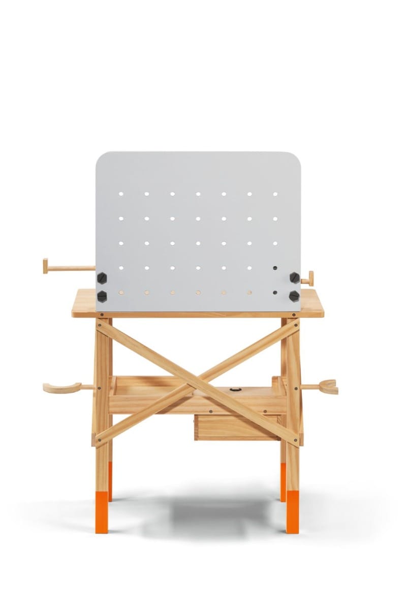 Banco da lavoro Stihl in legno per bambini