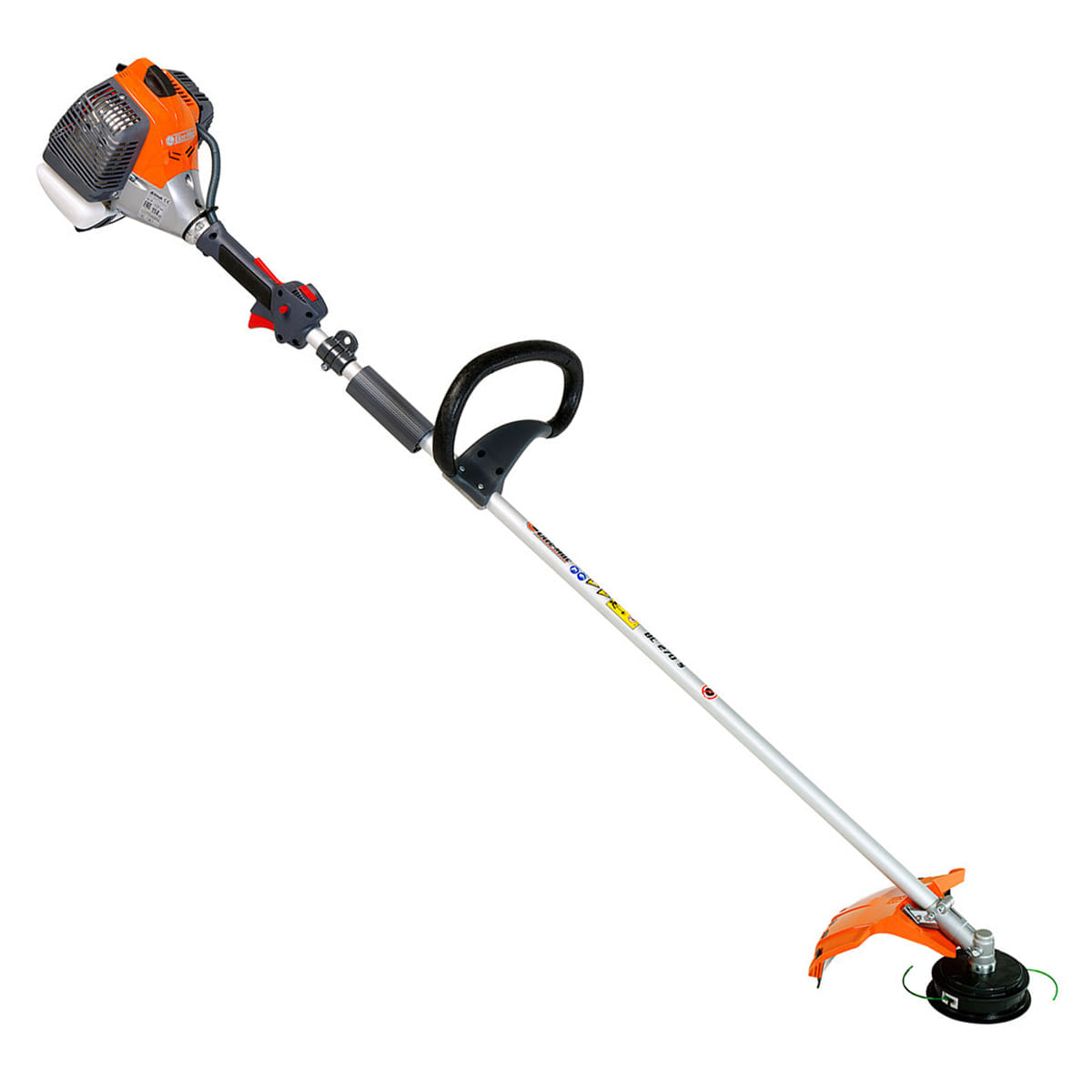 Decespugliatore a scoppio OleoMac BC 270 S leggero e maneggevole per uso semiprofessionale da 27cm3.