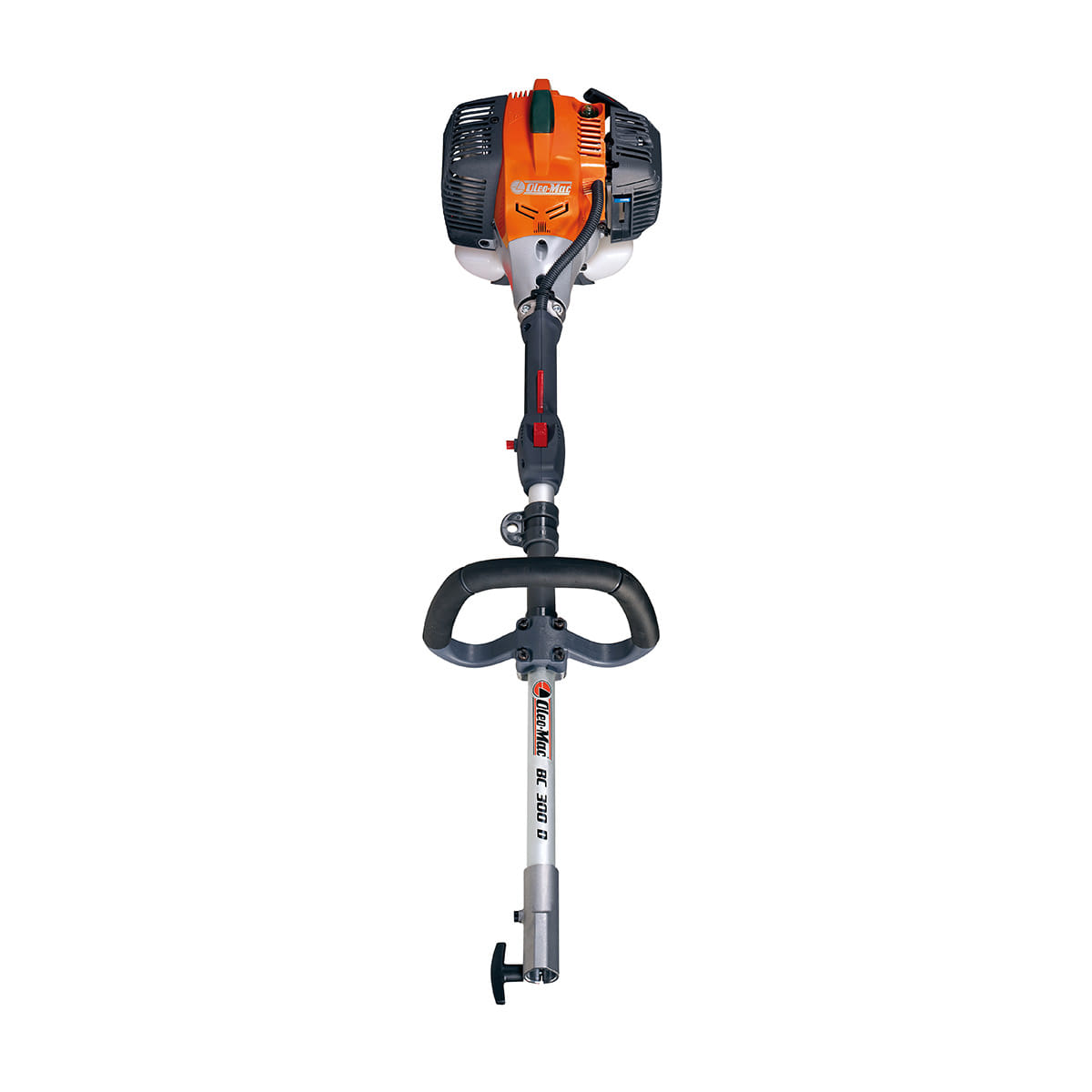 Decespugliatore a scoppio multifunzione OleoMac BC 300 D potente e maneggevole per uso universale da 30cm3.