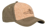 Cappello Stihl CORK 100% cotone con parte anteriore in sughero.
