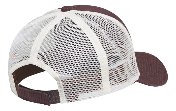 Cappello con visiera Stihl HERITAGE marrone in stile trucker.