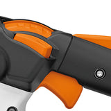Soffiatore a batteria Stihl BGA 200 per uso professionale.