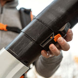 Soffiatore a batteria Stihl BGA 200 per uso professionale.