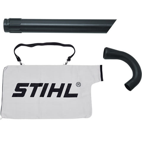 Soffiatore elettrico Stihl BGE 81 potente con bocchetta piatta per uso privato intensivo.