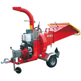 Biotrituratore a scoppio Caravaggi BIO 230 con motore Honda benzina da 20,8HP con diametro di taglio massimo 10cm.