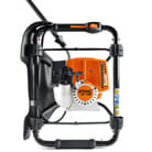 Trivella a scoppio Stihl BT 131 per operatore singolo con impugnatura antivibrante.