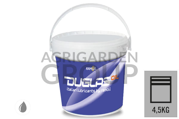 Grasso lubrificante Duglas grease l2 da 4,5 kg