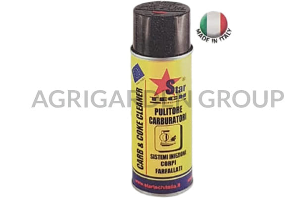 Pulitore carburatori da 400 ml per macchine da giardinaggio, agricole e industriali