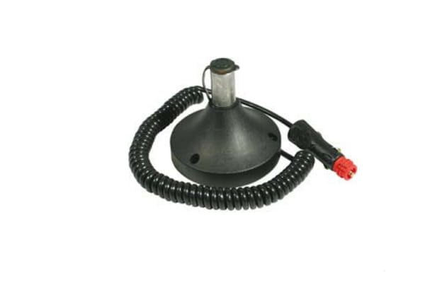 Supporto lampeggiante con magnete cablato per girofaro