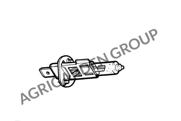 Lampadina alogena 24 v 70 watt H1 P 14,5 S per lampeggiante