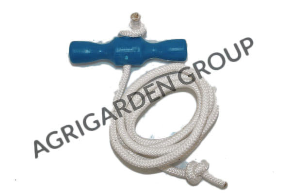 Corda fune avviamento in nylon alta qualità 6 mm x 1,3 metri per piccoli motori agricoli