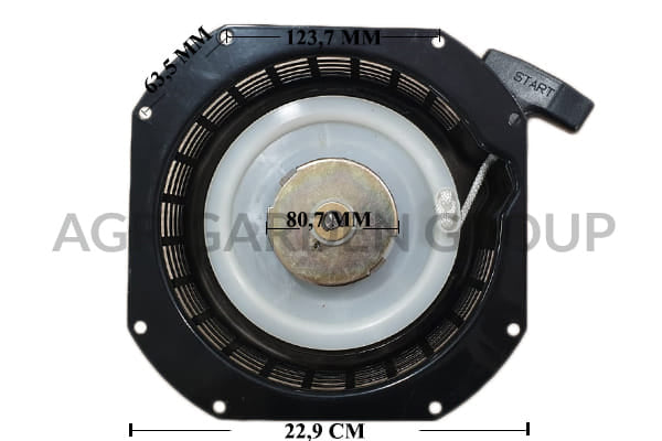 Avviatore completo originale motore Lombardini Ed00-b0a4420-s