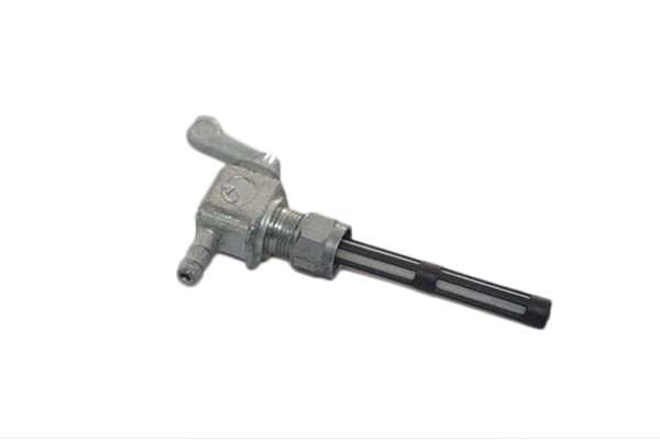 Rubinetto per serbatoio carburante attacco 12 x 1 - 6 con riserva, con dado