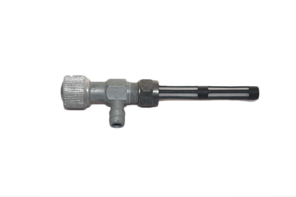 Rubinetto per serbatoio carburante attacco 12 x 1 - 8,5 senza riserva, con dado