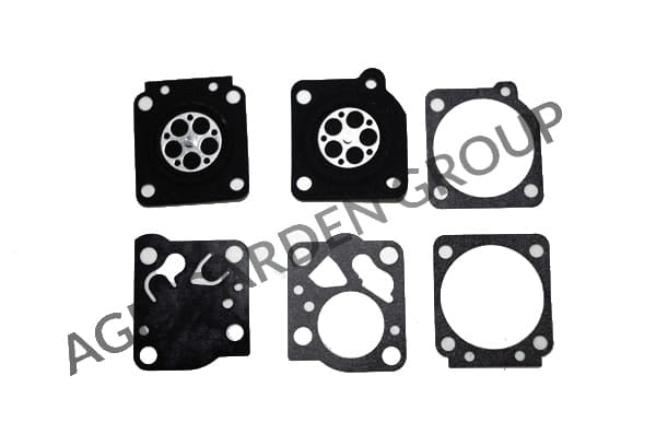 Kit serie membrane carburatore Zama serie C1, GND-01