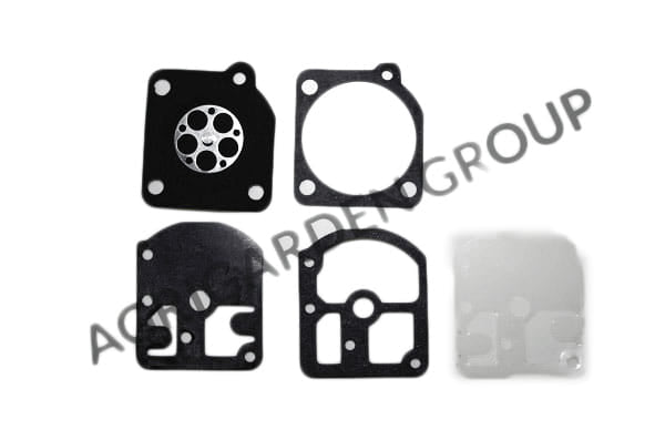 Kit serie membrane carburatore Zama C1S, 15026, 15034, 2318383