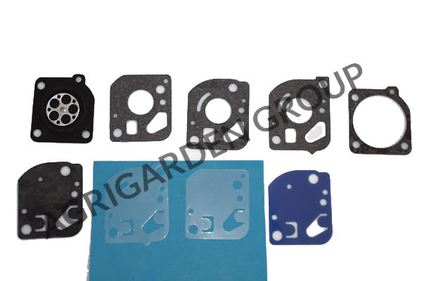 Kit serie membrane carburatore Zama C1U, C1Q, GND-13-14-15-16-17-18-34