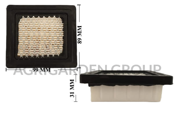 Filtro aria motore Tecumseh, vector synergy, 36046, Wolf 2032 155, Husqvarna, MTD, Al-Ko, Toro
