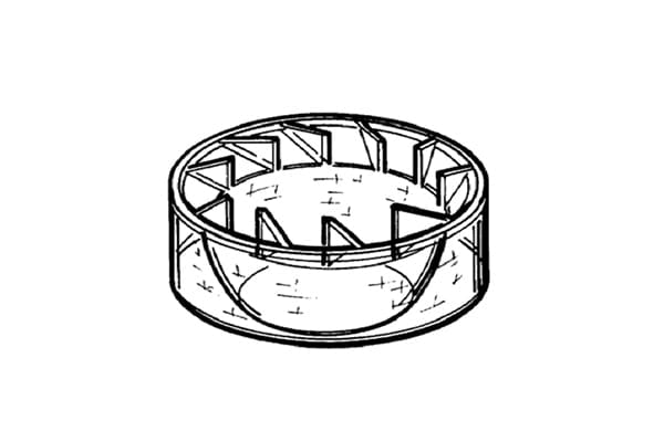 Anello prefiltro trasparente bagno d'olio motore Acme 059038, adn 54 60, Ruggerini, Slanzi 9710084
