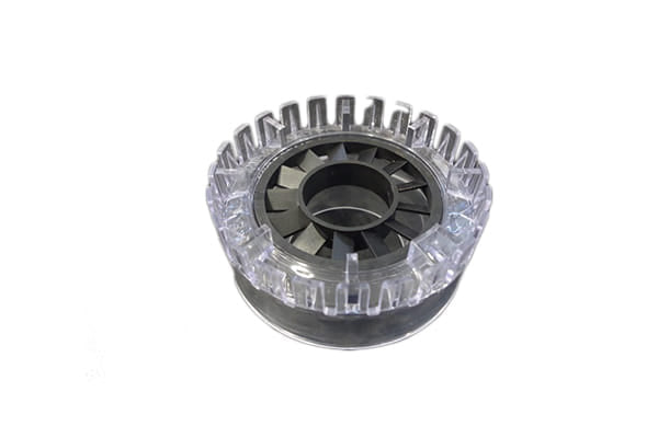 Anello prefiltro trasparente bagno d'olio motore Lombardini 1301-069, lda, 3ld450, 3ld510, 4ld640