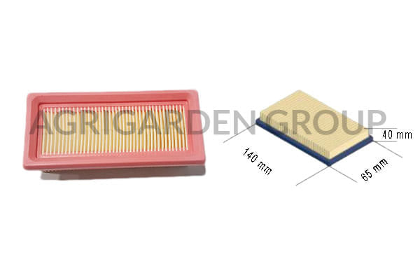 Filtro aria commerciale motore Lombardini lgk 184, lga 184, Acme a 180, a 220 b