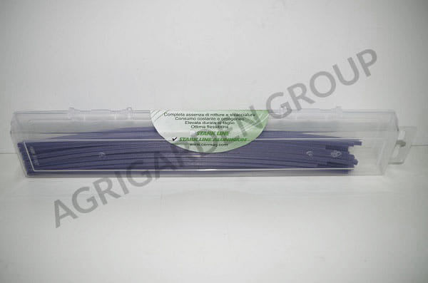 Filo nylon sezione quadra 4 mm alluminio alta qualità per testina decespugliatore