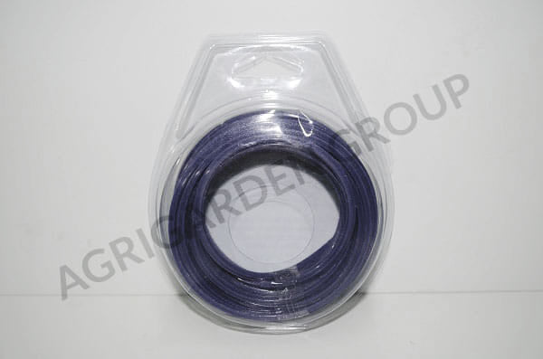 Filo nylon sezione quadra 3,3 mm alluminio alta qualità per testina decespugliatore