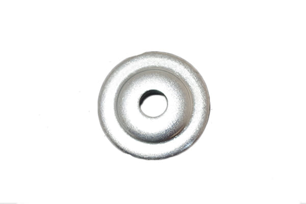Flangia sottodisco per decespugliatore in acciaio. Diametro esterno 48 mm - foro centrale 12,5mm