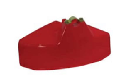 Parasassi universale standard con riduzioni per aste di diam 24, 26, 28, 32 mm per decespugliatore