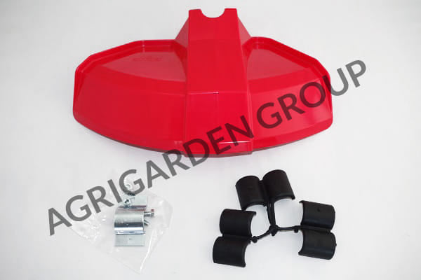 Parasassi universale super professionale, con riduzioni aste di diam 24, 26, 28, 32 decespugliatore