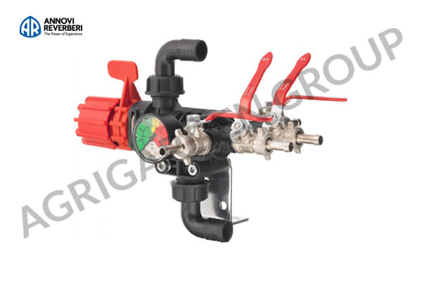 Gruppo comando 4 vie GS35, per pompa a membrana a bassa pressione AR 80 Bp/C Annovi Reverberi
