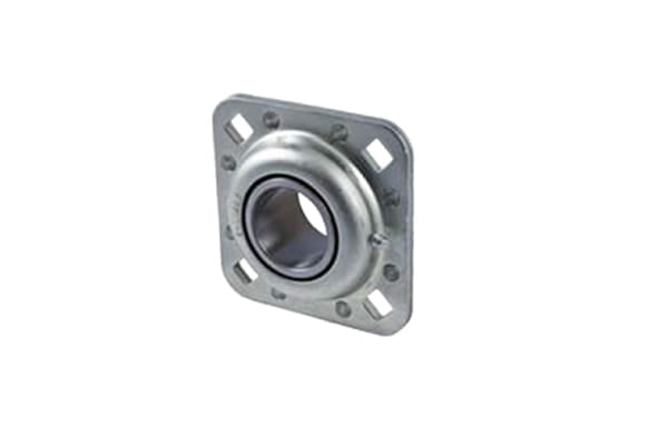 Supporto in lamiera con cuscinetto oscillante, diametro foro 45 mm, per disco aratro frangizolle