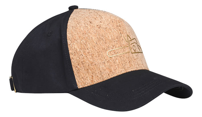 Cappello Stihl ICON GOLD 100% cotone con parte anteriore in sughero.