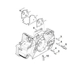 Carcassa motore originale Stihl per motosega MS170 - MS180 - 017 - 018