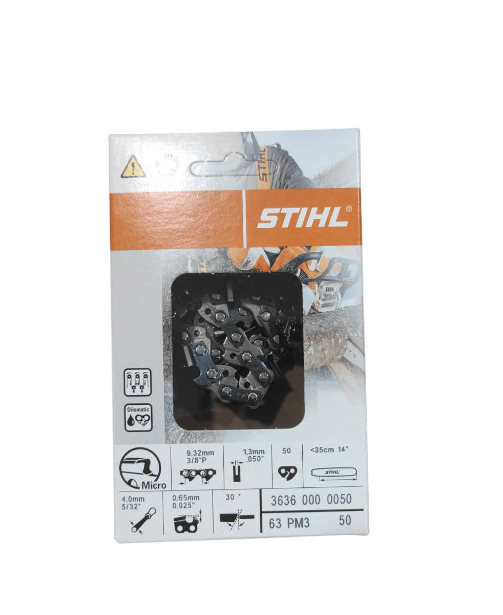 Catena originale stihl, 50 maglie 3/8"p, spessore 1,3 mm per barra, spranga 35 cm