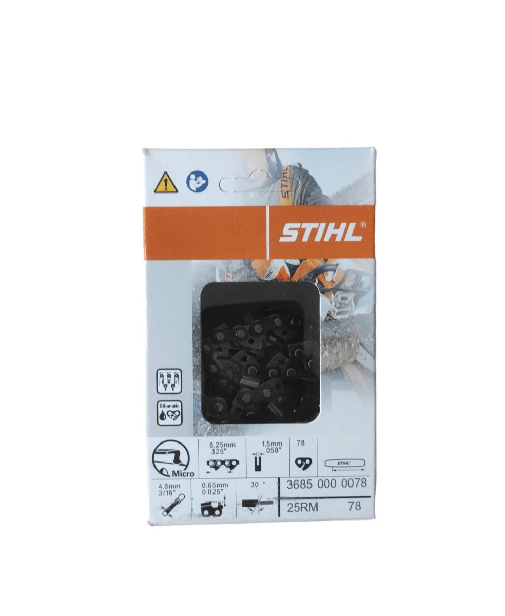Catena originale stihl 78 maglie passo 325" spessore 1,5mm per barra