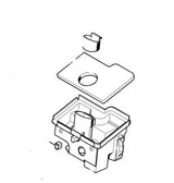 Corpo filtro Stihl per motosega MS 170 - MS 180 - 017 - 018