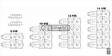 Selettore elettrico a 6 vie serie VS241/F flangiabile