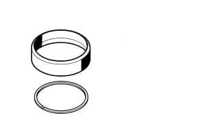Segmento di compressione Ø 37x1,2 mm originale Stihl per motosega MS 170 2-MIX - MS 193