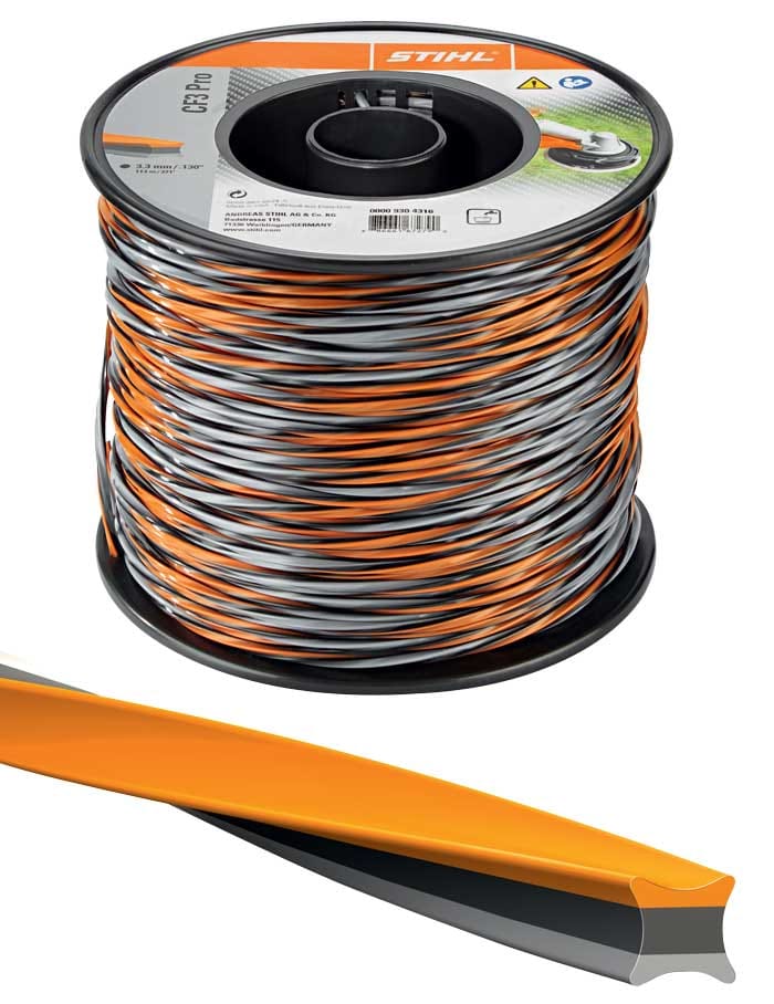 Filo decespugliatore Stihl hi-tech CF3 PRO da 2,7mm e lunghezza 280mt